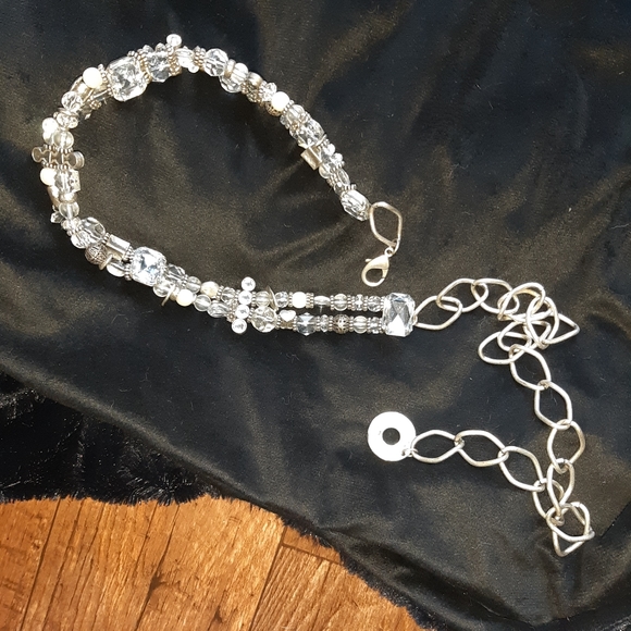 @tanyrae Accessories - Belt~Vintage Gemstone & Silver Metal              c